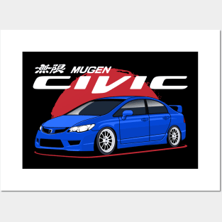 Civic Mugen JDM Style Posters and Art